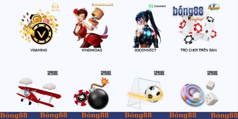 Bong88 cung cấp kho game đa dạng