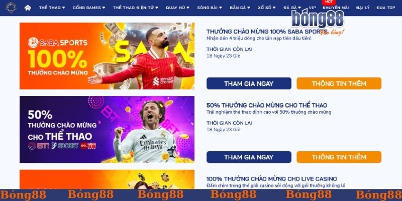 Siêu khuyến mãi nhận thưởng cực cao